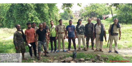 ड्रोन कैमरा के इस्तेमाल से महुआ भट्टी का उद्वेदन, 2 दिन में बड़ी सफलता